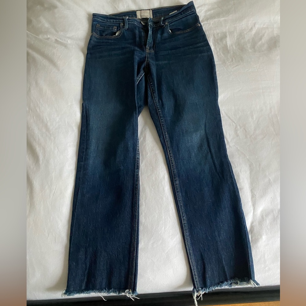 Everlane High Rise Kick Crop Jean